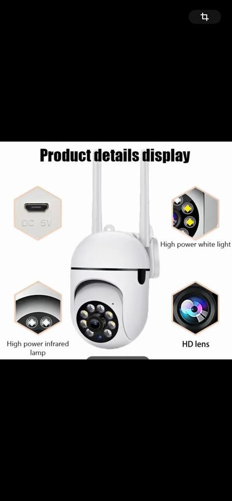 Caméra surveillance à vendre, Enlèvement ou Envoi, Comme neuf