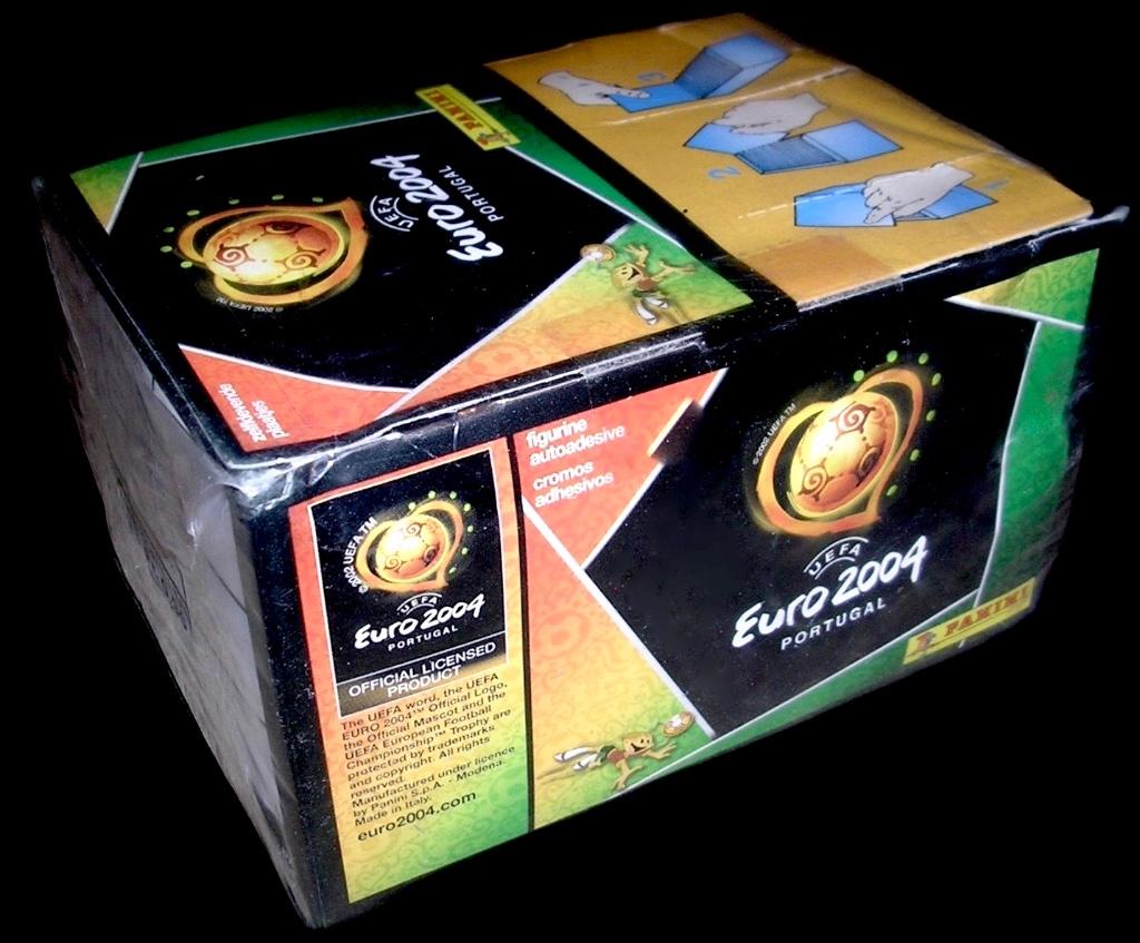 Panini Euro 2004 Portugal Box Display Sticker Zakjes, Enlèvement ou Envoi, Neuf