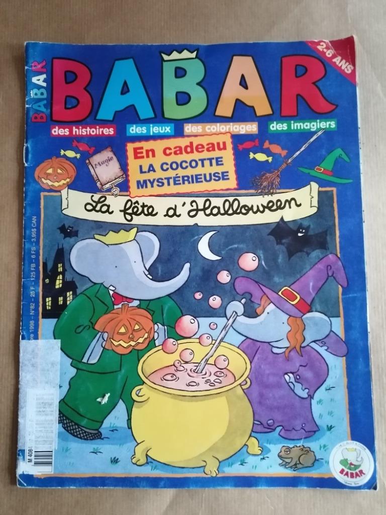 Babar 1998 n 82 – La fête d’Halloween, Livres, Enlèvement ou Envoi, Utilisé