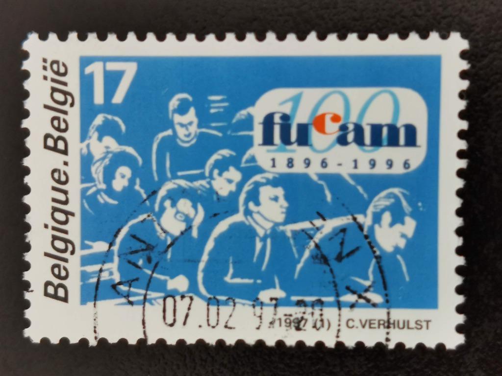 Belgie 1997 - Universiteit van Mons (FUCAM), Ophalen of Verzenden, Gestempeld
