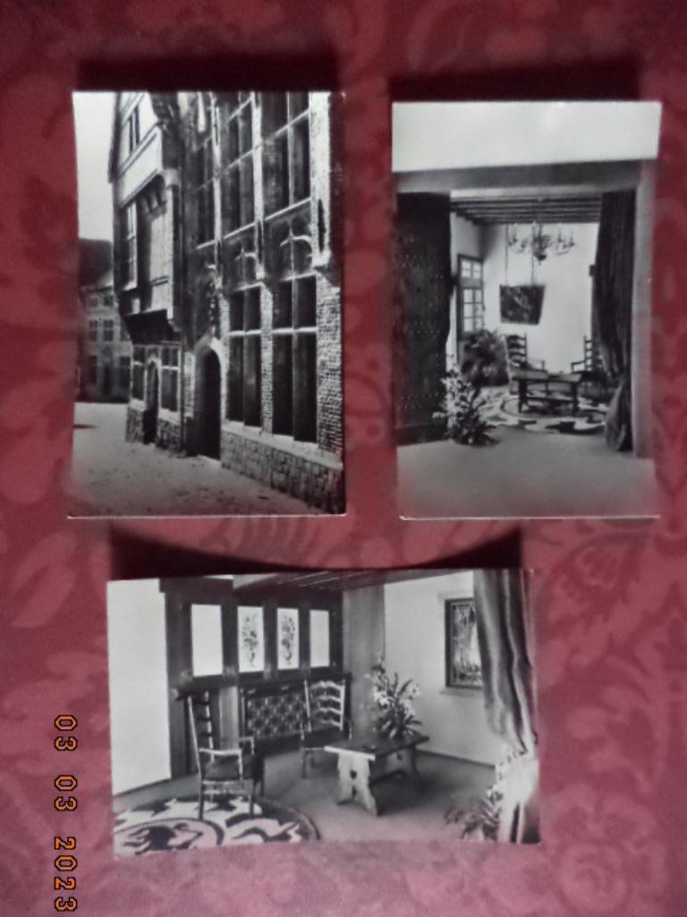 EXPO 58: 3 postkaarten, z/w, gefrankeerd, ongestempeld. Zgan, Verzamelen, Postkaarten | België, Brussel (Gewest), 1940 tot 1960