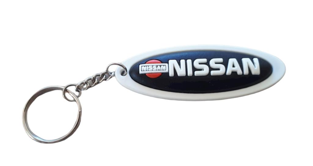 Nissan rubberen sleutelhanger, Ophalen of Verzenden, Nieuw, Merk