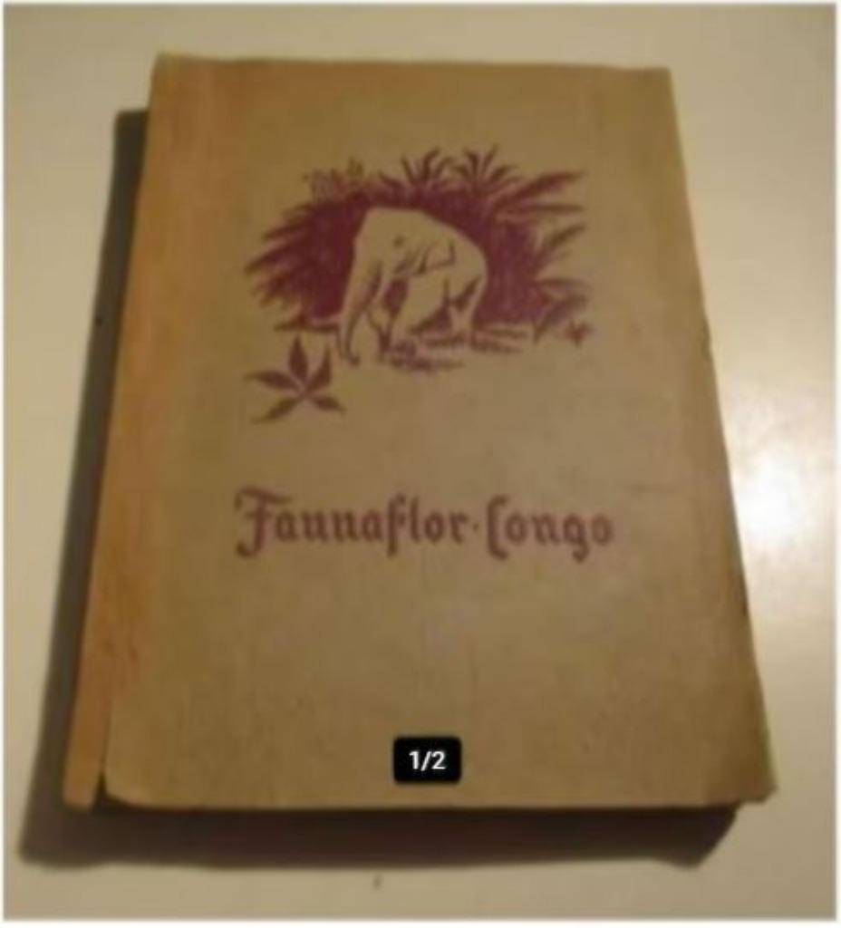 Mooi Oud Prentenboek - Faunaflor Congo - Cote d or, Ophalen of Verzenden, Zo goed als nieuw, Prentenboek
