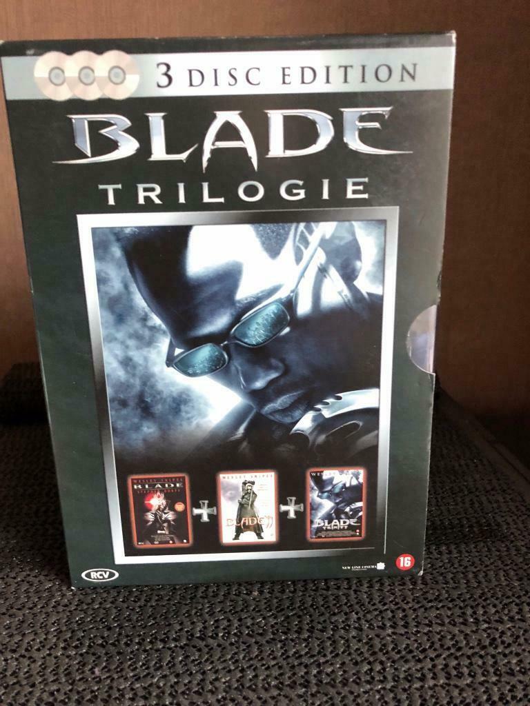 dvd blade trilogie, Vanaf 16 jaar, Ophalen of Verzenden, Overige genres