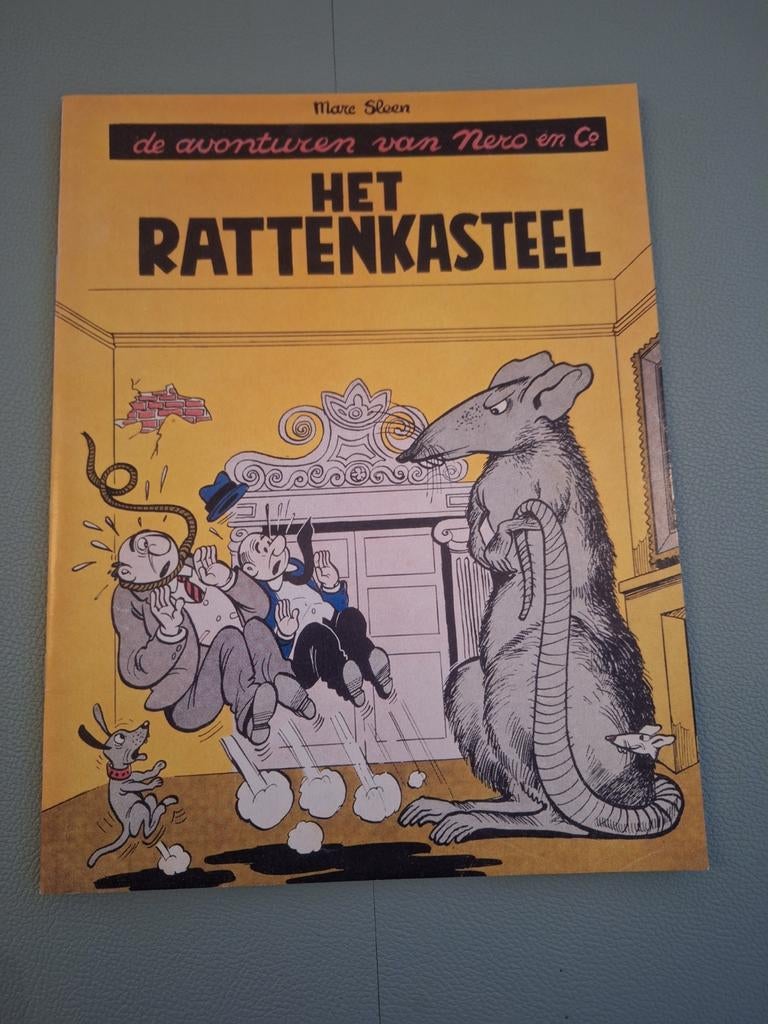 Strip Nero: Het Rattenkasteel, Boeken, Stripverhalen, Marc Sleen, Eén stripboek, Ophalen of Verzenden, Zo goed als nieuw