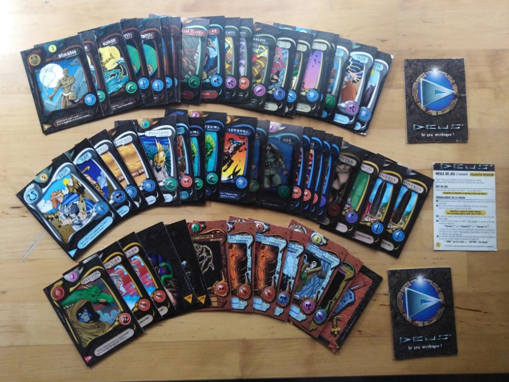 Cartes de Collection - DEUS - 1996 - 1997 - Avimages, Collections, Enlèvement ou Envoi, Utilisé, Carte(s) à jouer