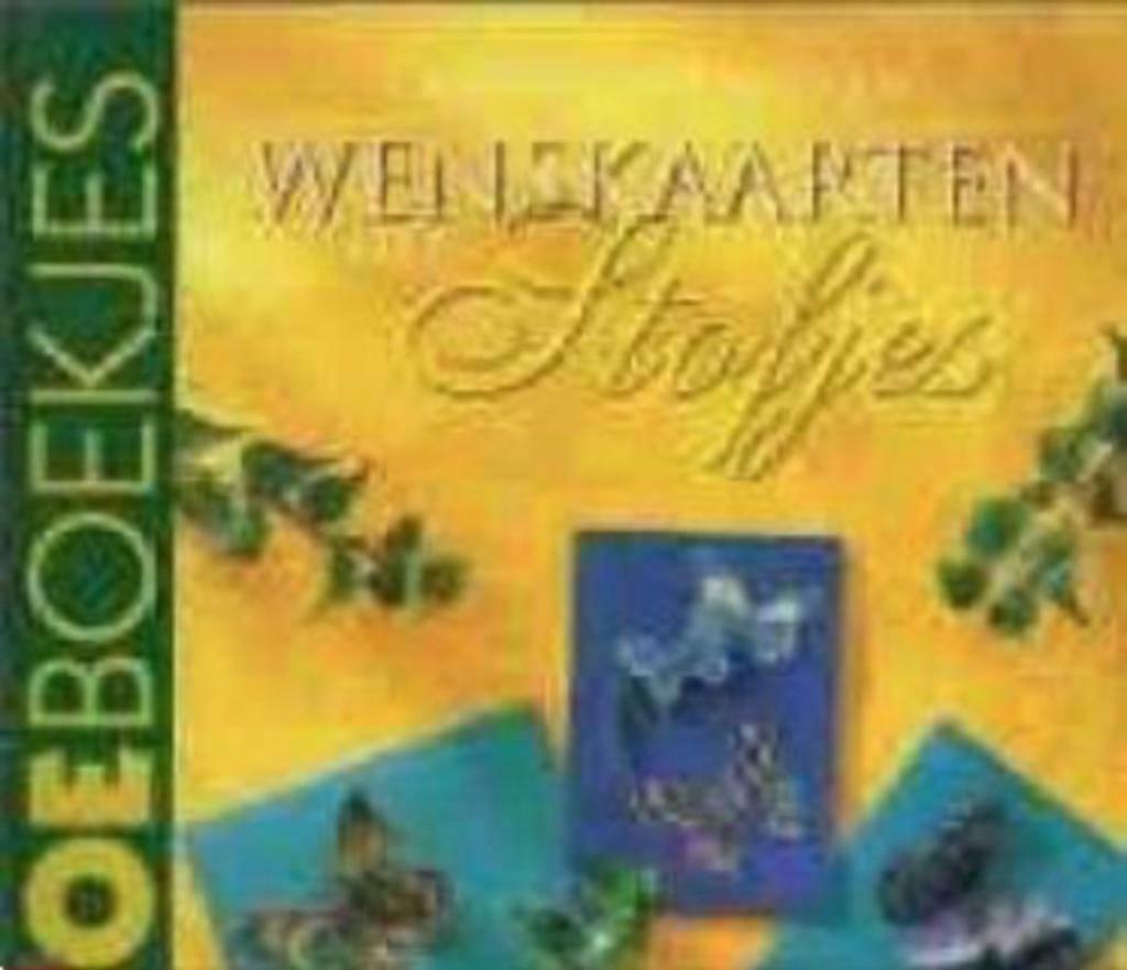 Wenskaarten met stofjes en dubbelzijdige folie, Ophalen of Verzenden, Gelezen