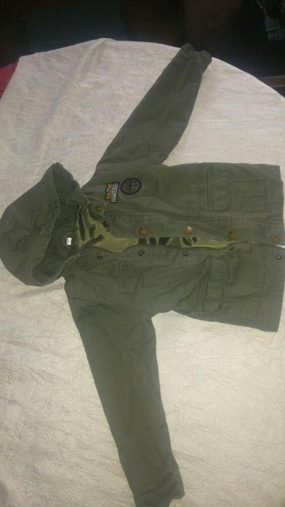 Veste enfant 110/116 zeeman vert, Enlèvement ou Envoi, Comme neuf