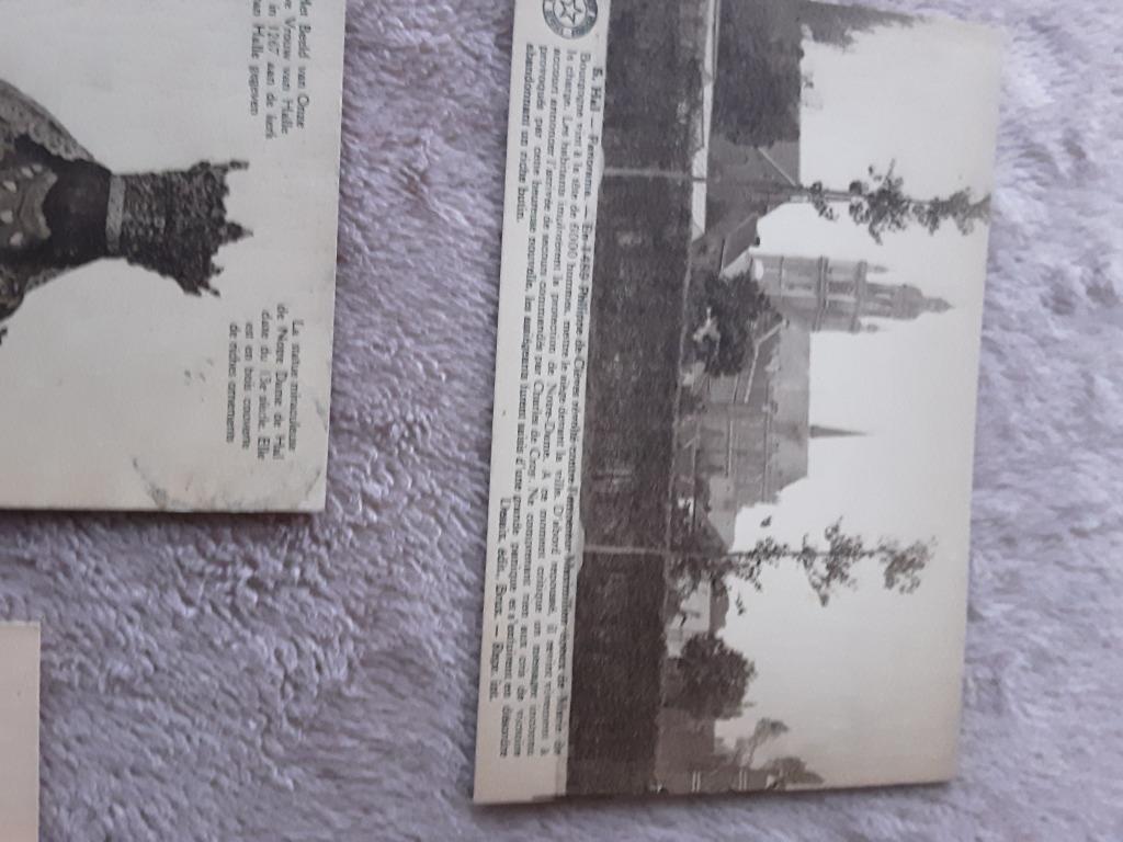 Cartes postales Halle, Enlèvement ou Envoi, 1920 à 1940, Affranchie, Brabant Flamand