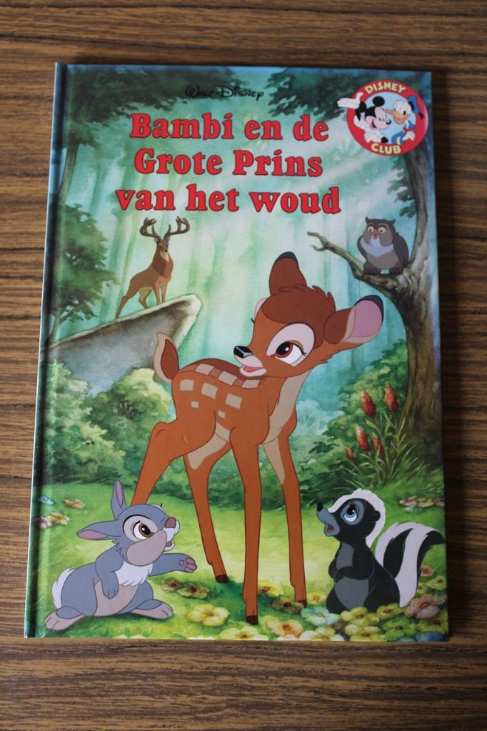 Disney boekenclub Bambi e/d grote prins v/h woud (boek+cd), Boeken, Kinderboeken | Jeugd | onder 10 jaar, Gelezen, Walt Disney