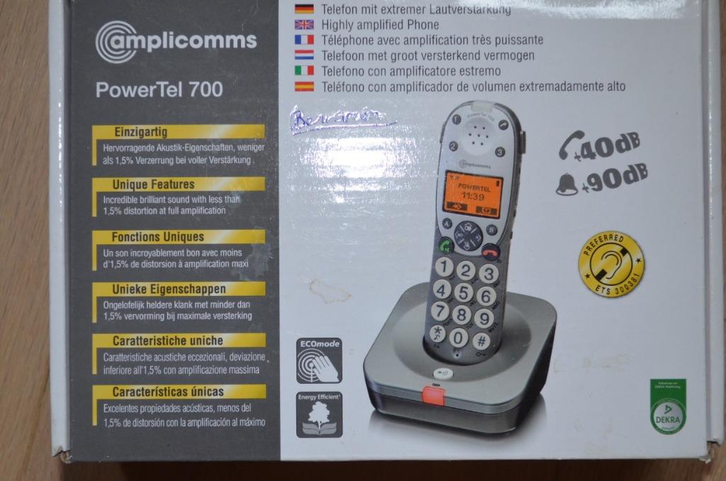 Telefoon - ook voor hardhorigen - 2 stuks, Ophalen of Verzenden, Zo goed als nieuw