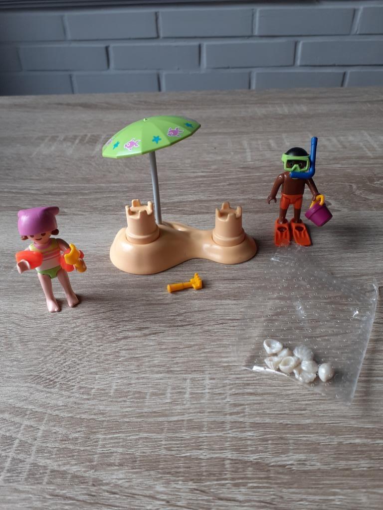 Playmobil-enfants et châteaux de sable, Enlèvement, Comme neuf