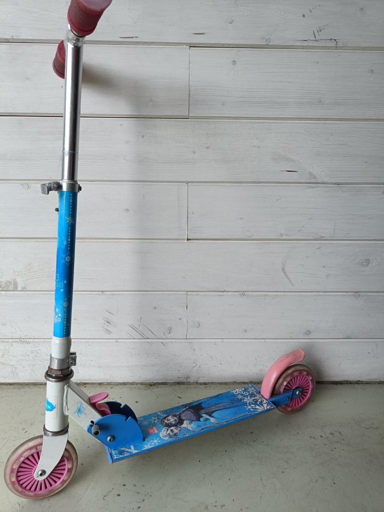 Frozen kinderstep, Fietsen en Brommers, Ophalen, Gebruikt