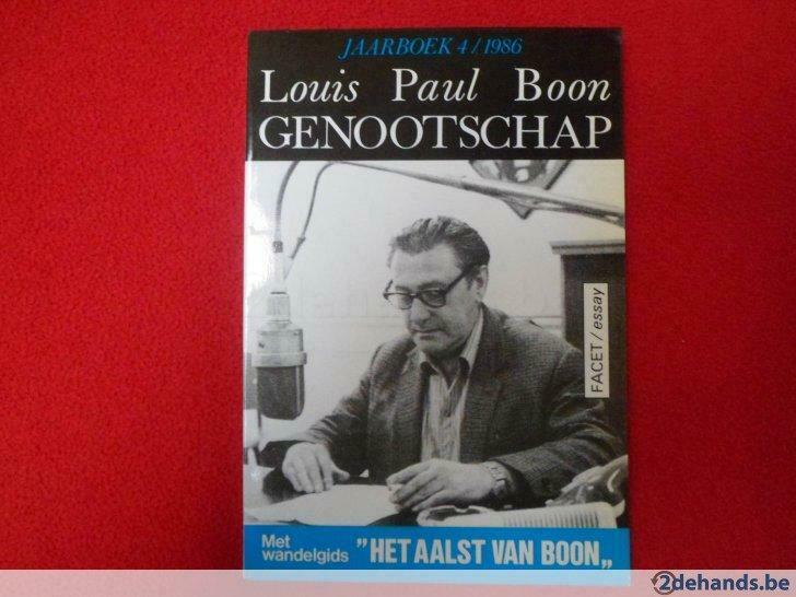 Louis Paul Boon Genootschap: Jaarboek 4 (1986), Gelezen, België, Louis Paul Boon gen., Ophalen of Verzenden