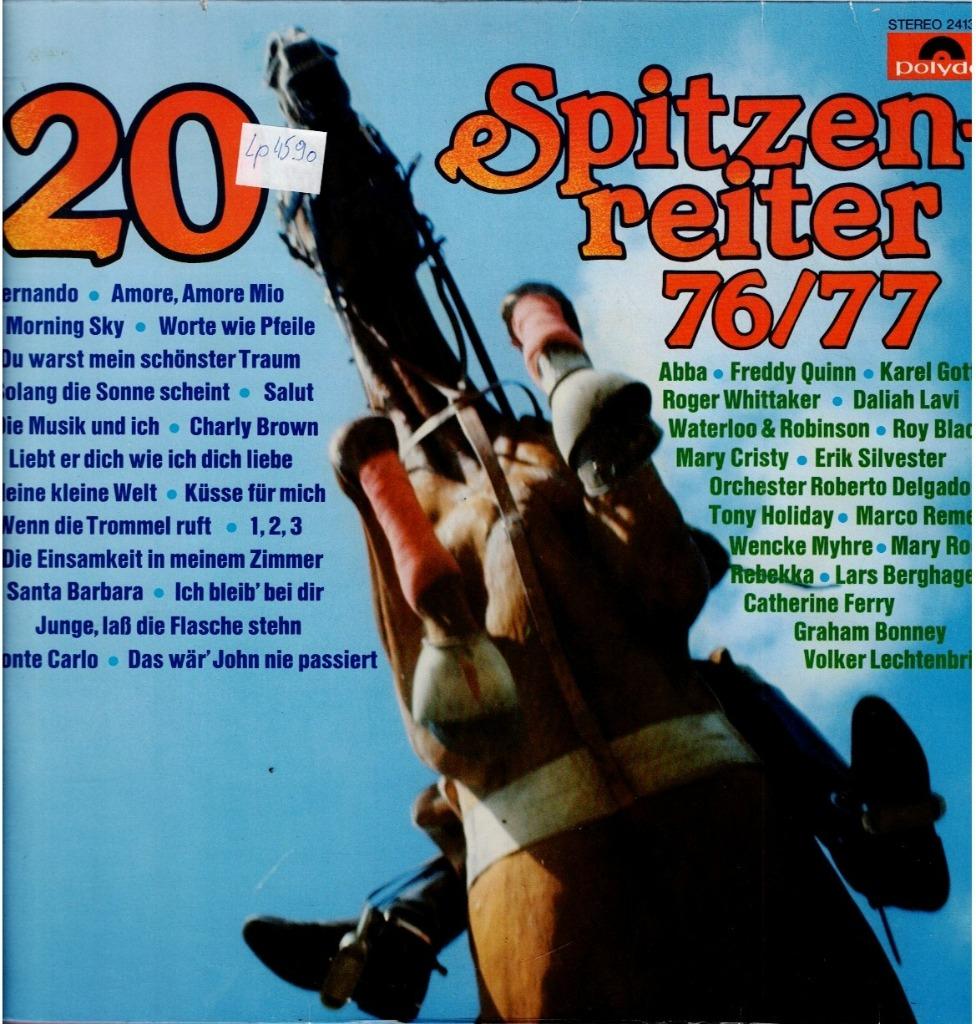 Vinyl, LP    -   20 Spitzenreiter 76/77, Enlèvement ou Envoi, Autres formats