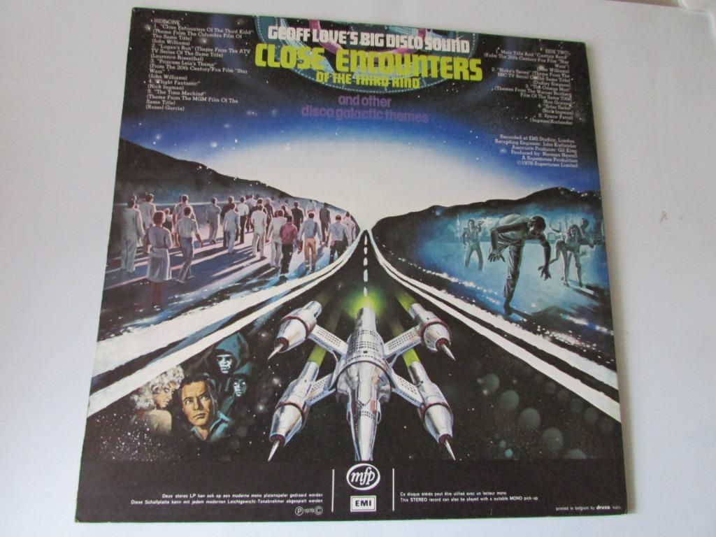 GEOFF LOVE'S BIG DISCO SOUND, CLOSE ENCOUNTERS, LPLP, Ophalen of Verzenden, Gebruikt, 12 inch, Disco