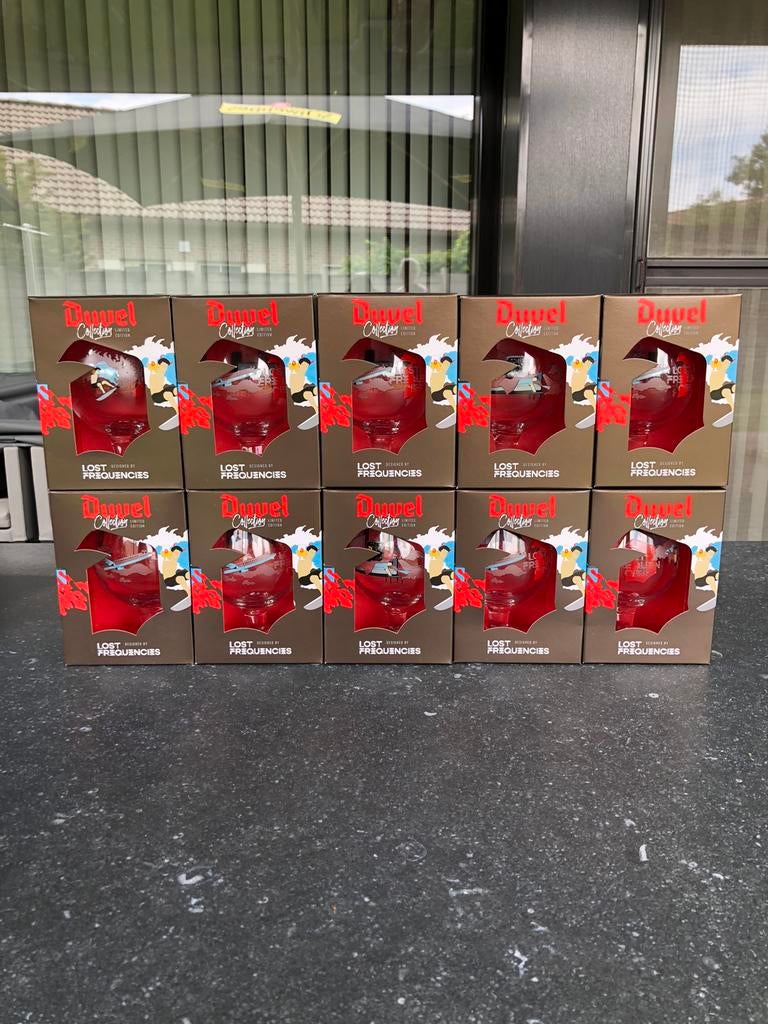 Duvel Glazen Lost Frequencies, Collections, Enlèvement ou Envoi, Neuf, Duvel