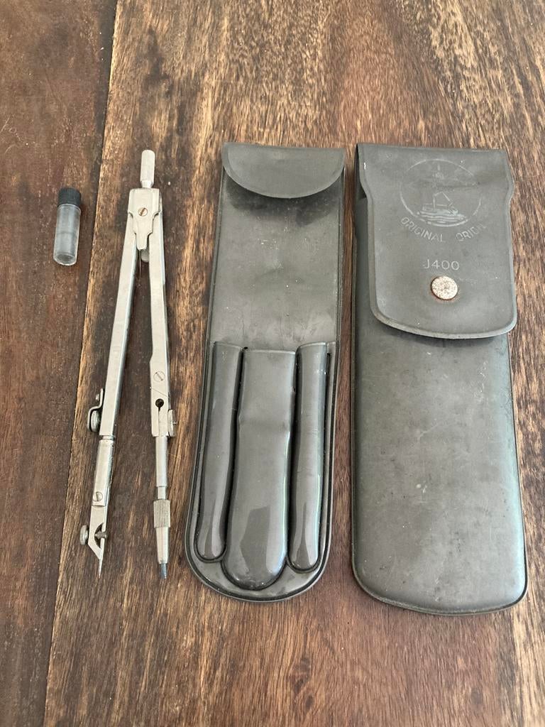 Antiek passer set Original Orion J400 vintage, Antiek en Kunst, Ophalen of Verzenden