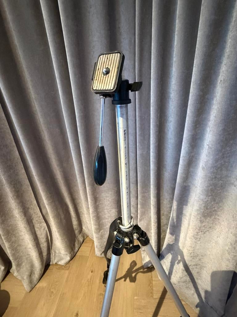 Viola statief 1m40, Audio, Tv en Foto, Ophalen, Gebruikt, Driepoot, Minder dan 150 cm