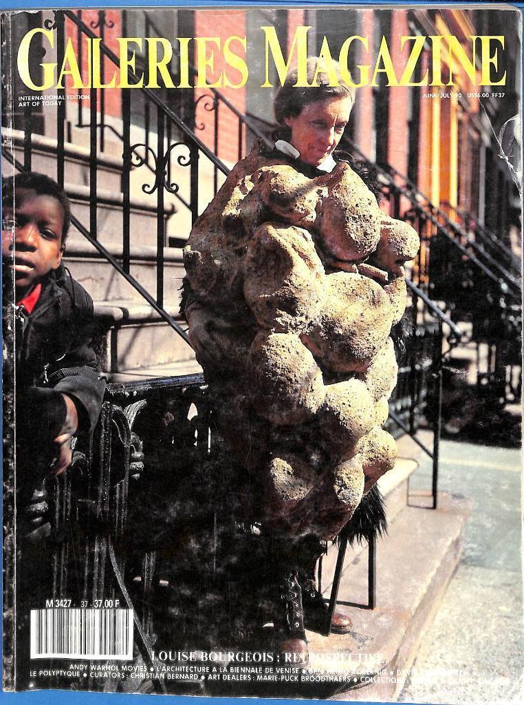 Galeries Magazine nr. 37—juni/juli 1990—Louise Bourgeois., Boeken, Tijdschriften en Kranten, Ophalen of Verzenden, Gelezen, Overige typen