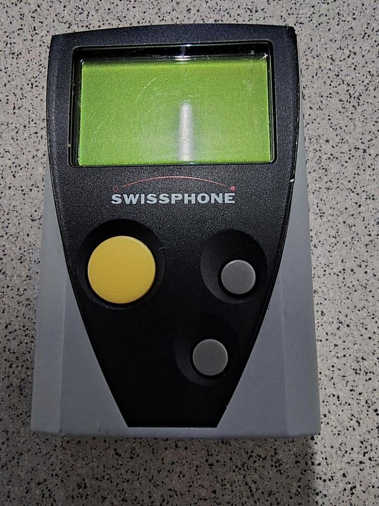 Swissphone DE900 Pager, Ophalen of Verzenden, Zo goed als nieuw, Ontvanger
