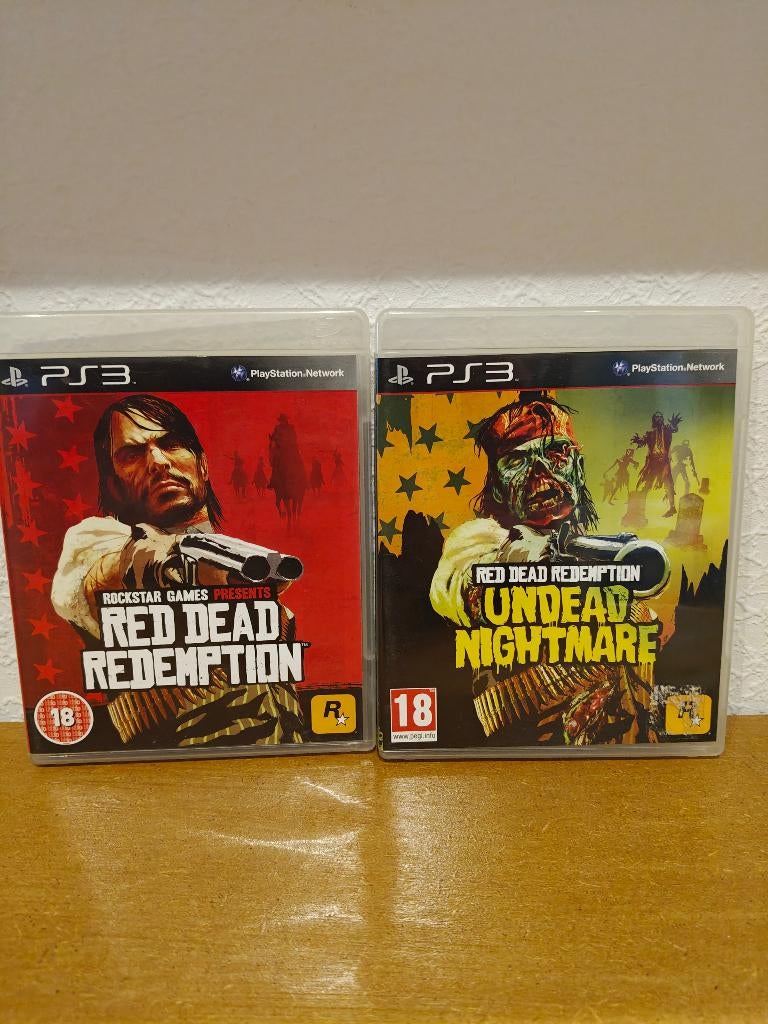 Red dead redemption + Undead Nightmare Playstation 3, Avontuur en Actie, Gebruikt, Vanaf 18 jaar, 1 speler