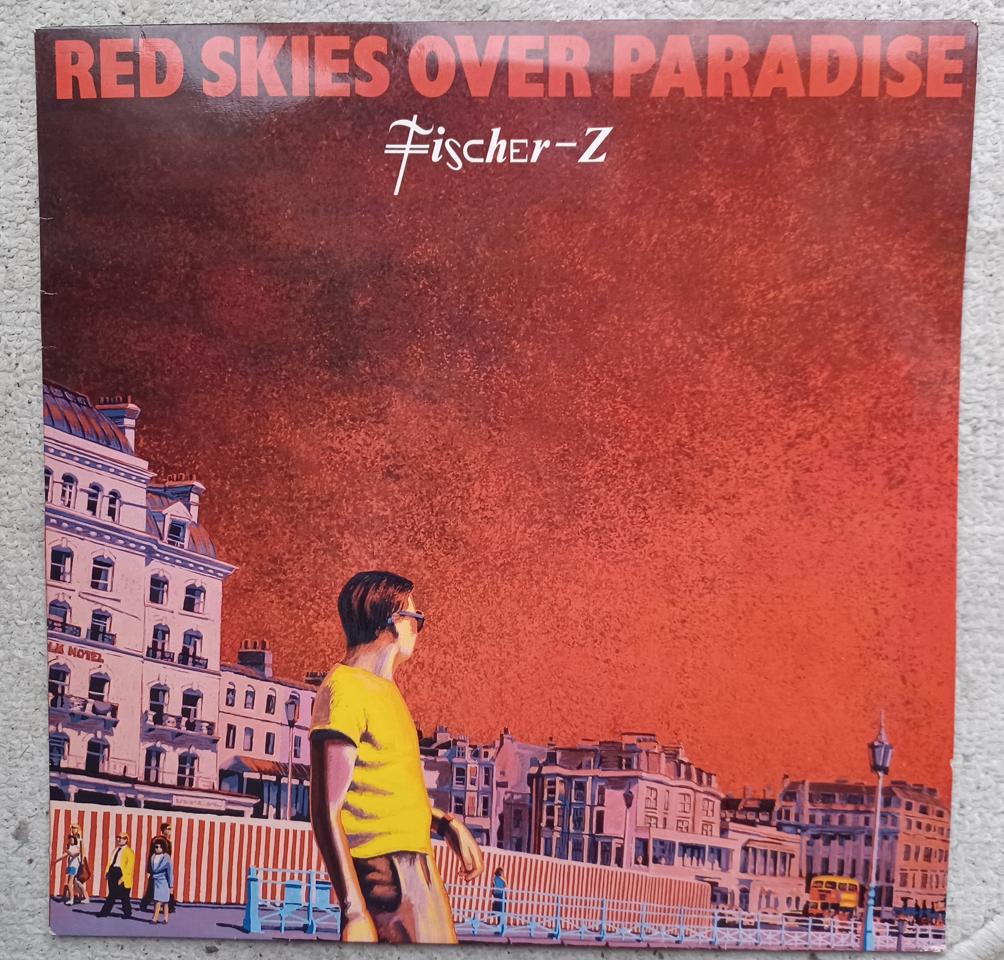 Fischer Z 33T LP red skies over paradise, Ophalen of Verzenden