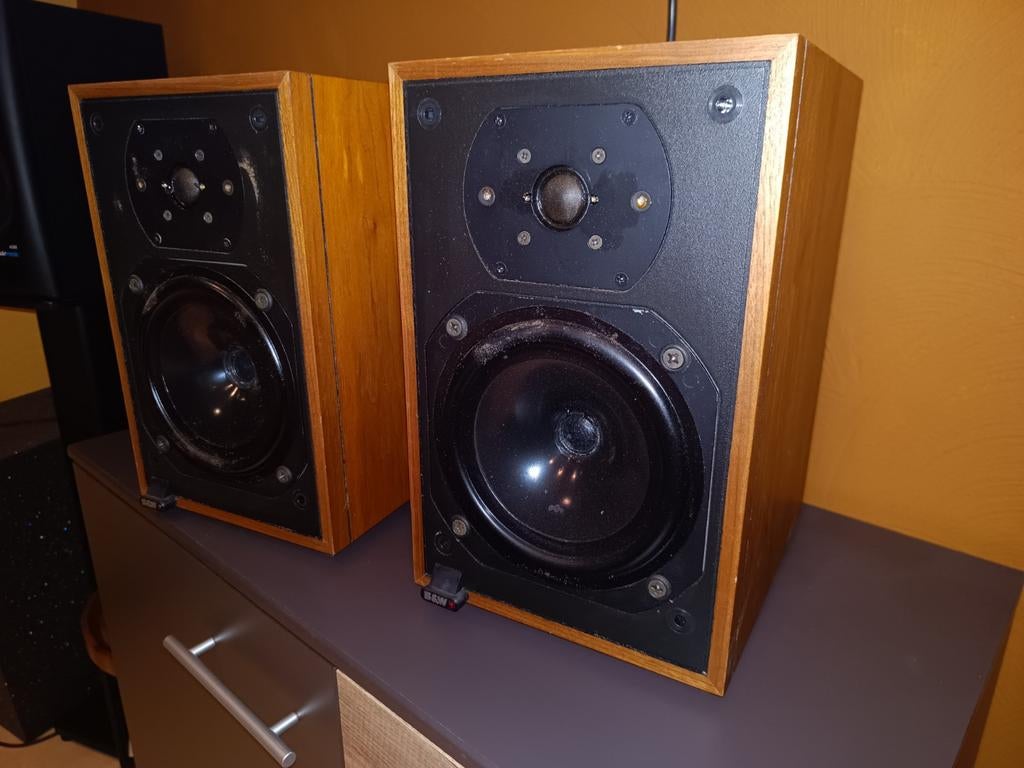 B&W DM12 bookshelf luidsprekers, 60 à 120 watts, Enlèvement, Utilisé, Bowers & Wilkins (B&W)