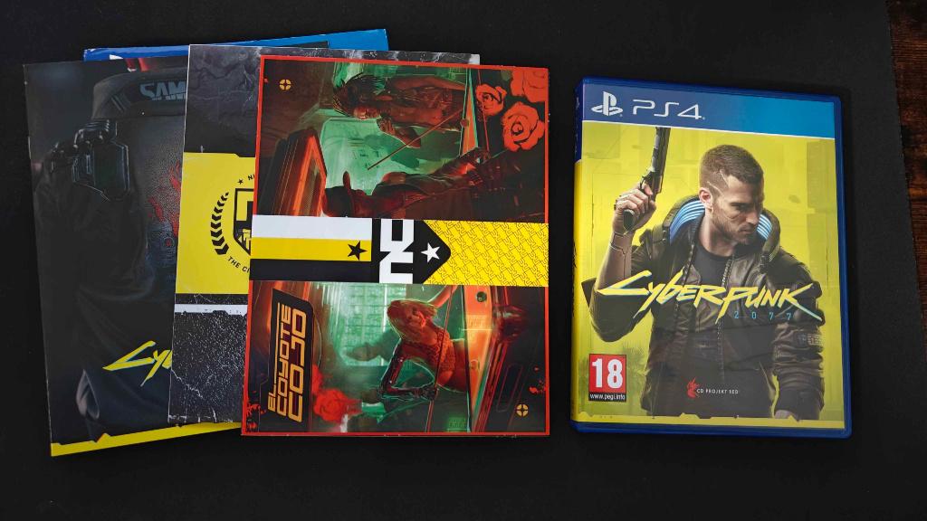 Cyberpunk 2077 Day One Edition - PS4 Games, Games en Spelcomputers, Avontuur en Actie, Gebruikt, Vanaf 18 jaar, 1 speler