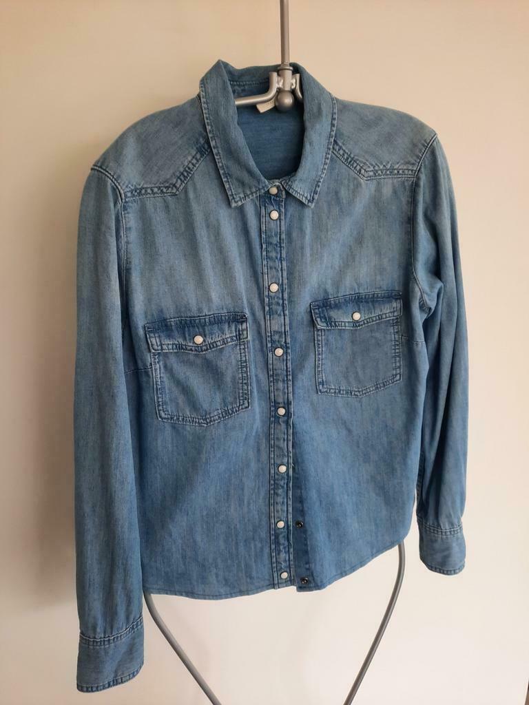 Dames jeanshemd, H&M, Ophalen, Zo goed als nieuw, Blauw