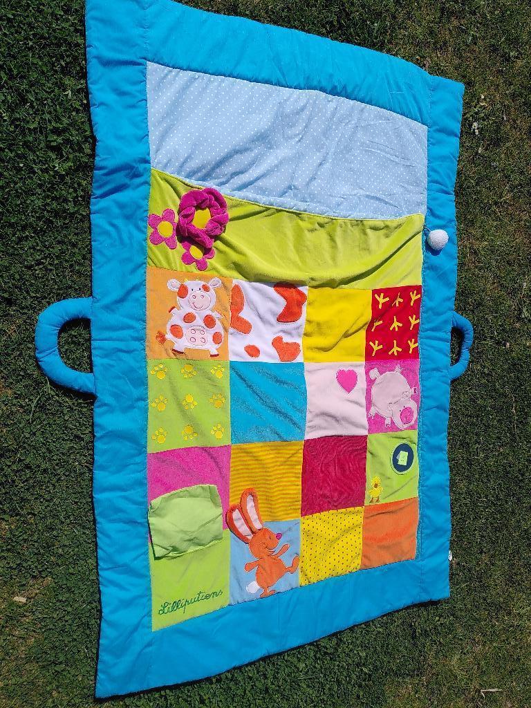 tapis d'éveil et sac de couchage 2 en 1 Lilliputiens, Enlèvement, Comme neuf, Tapis ou Coussin