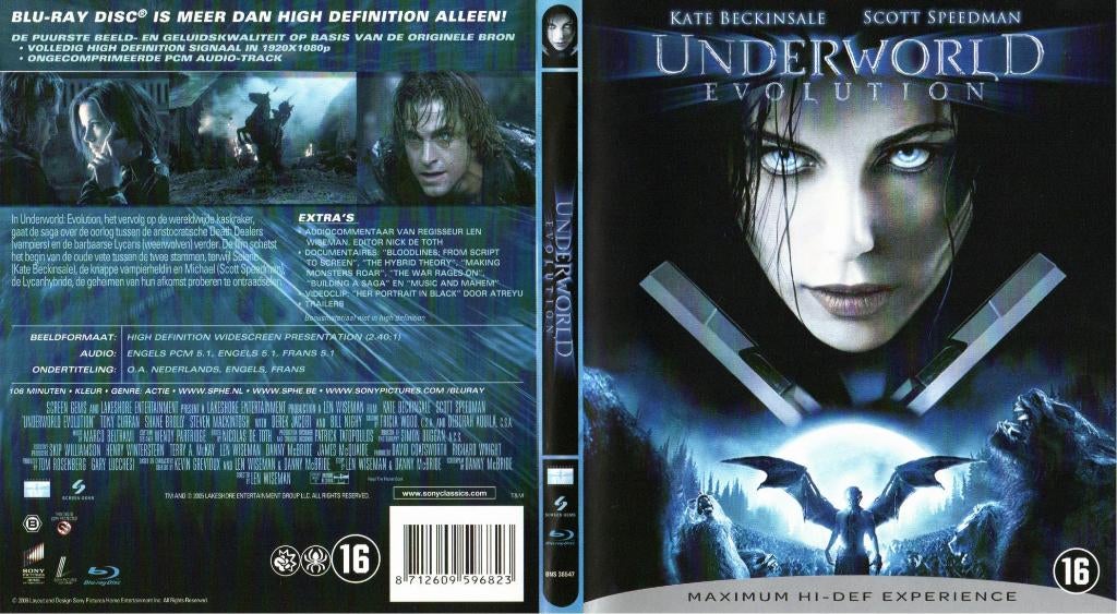 underworld 2  evolution (blu-ray) neuf, CD & DVD, Enlèvement ou Envoi, Comme neuf, Science-Fiction et Fantasy