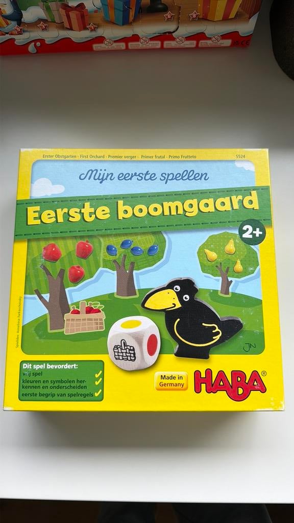 Haba Mijn eerste boomgaard, Kinderen en Baby's, Speelgoed | Educatief en Creatief, Ophalen of Verzenden, Gebruikt