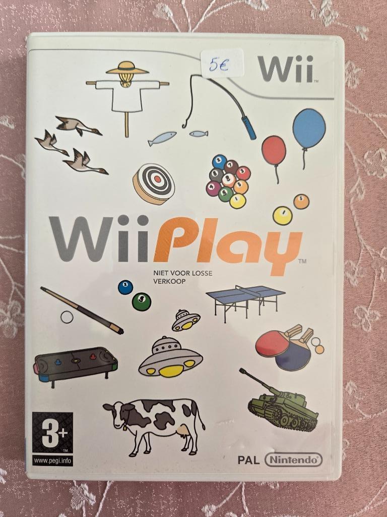 Jeu Wii - Wii Play, Consoles de jeu & Jeux vidéo, Enlèvement, Utilisé