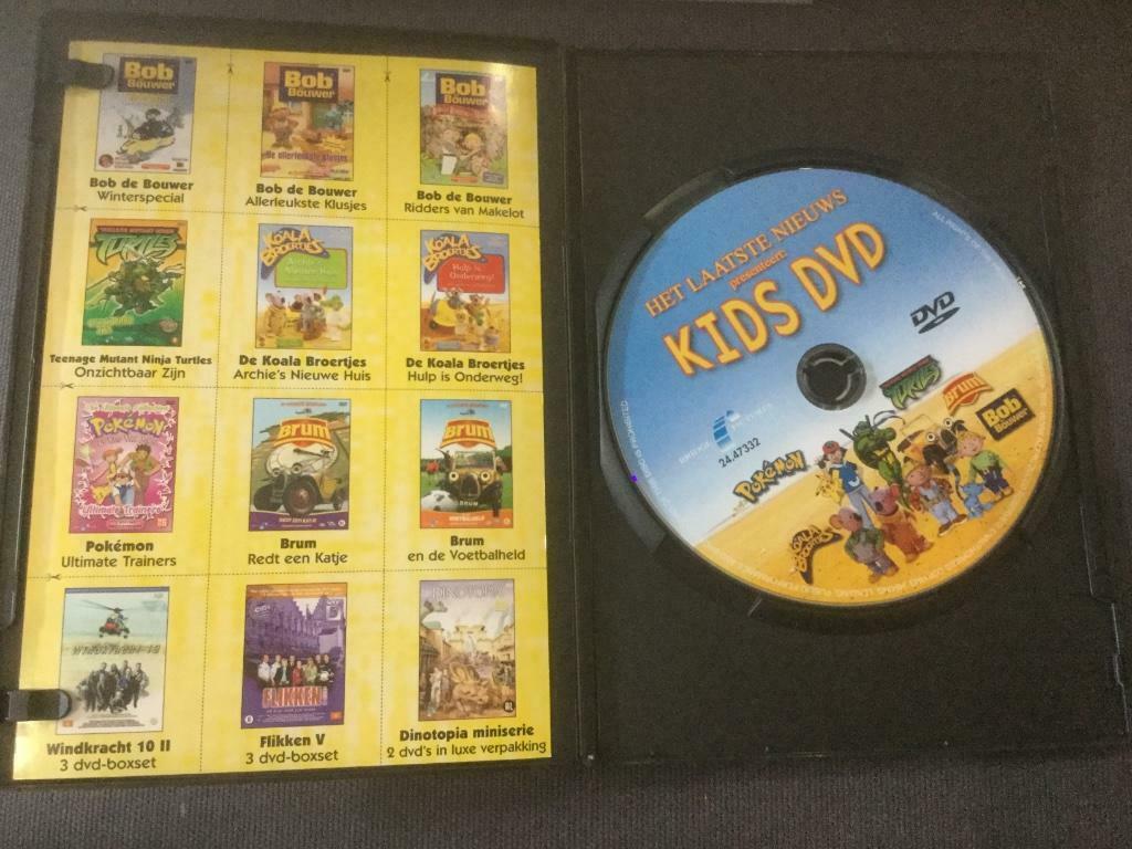 Kids dvd Het Laatste Nieuws Bob de Bouwer Pokemon Brum, Enlèvement ou Envoi, Éducatif