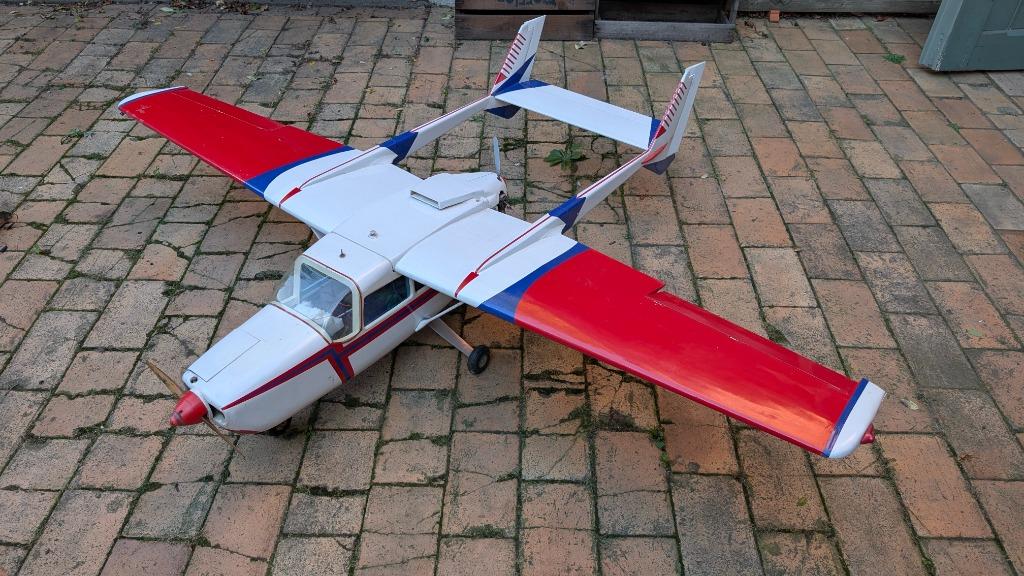 modelbouw vliegtuig Cessna Skymaster, Ophalen, Gebruikt, Vliegtuig