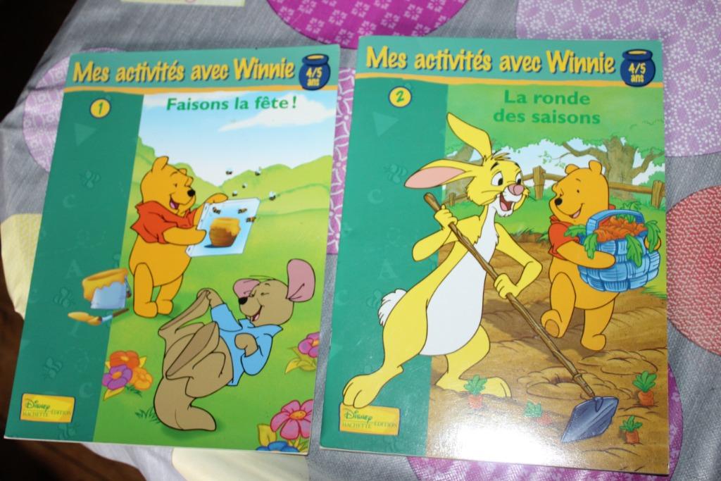 Lot de 2 livres d'exercices moyenne section - Winnie, Enlèvement ou Envoi