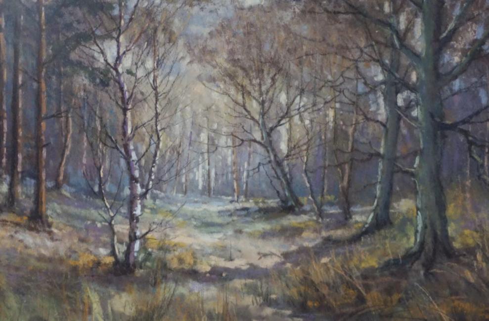 Gerard Cox (1902-1982): Heide (68 x 58 cm), Antiek en Kunst, Ophalen of Verzenden