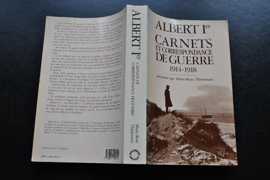 Albert Ier Carnets et correspondance de guerre 1914-1918, Albert Ier Roi des Belges, Ophalen of Verzenden, 20e eeuw of later, Gelezen