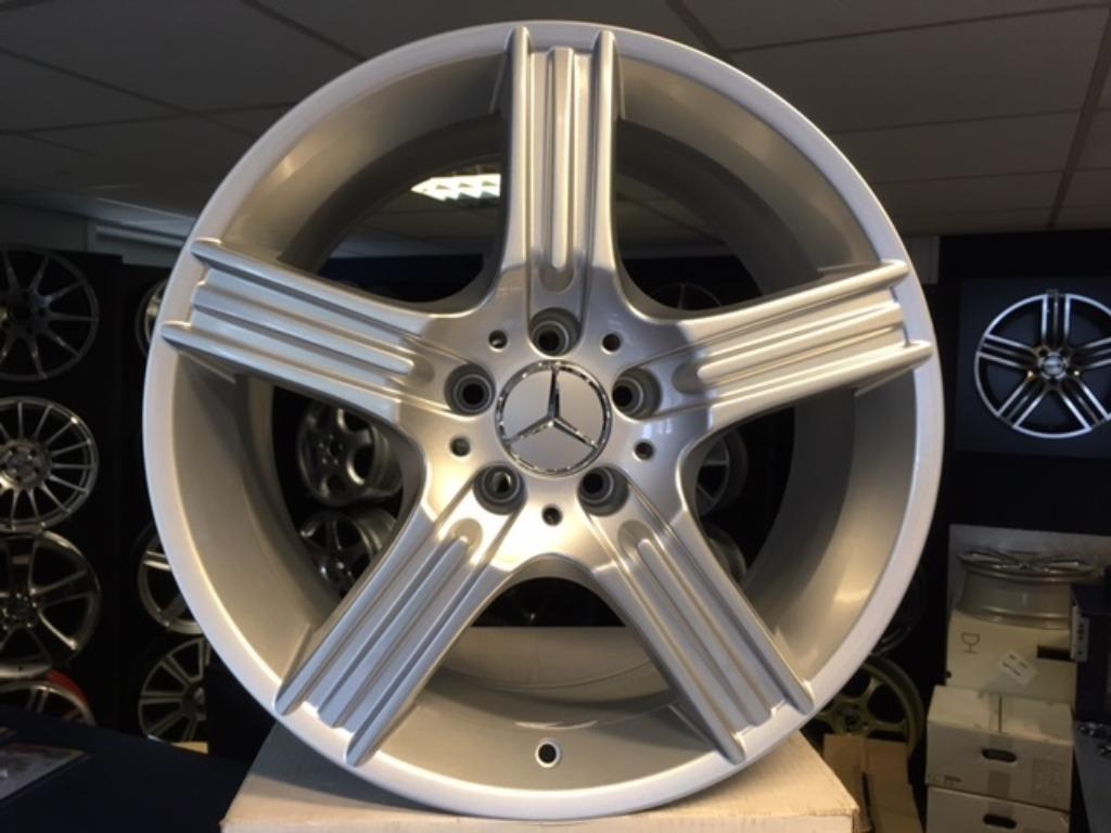 IN STOCK: NIEUWE set 18 inch 5x112 WSP velgen voor Mercedes, Neuf, Enlèvement ou Envoi, Pneus été, 18 pouces