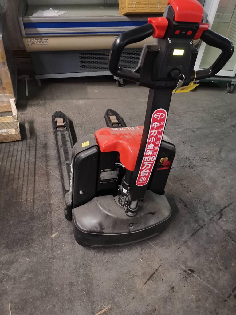 Elektrische palletwagen gebruikt, Doe-het-zelf en Bouw, Ophalen, Zo goed als nieuw