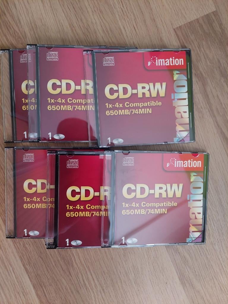 Imation cd-rw en Philips DVD, Ophalen of Verzenden, Nieuw, Cd, Herschrijfbaar