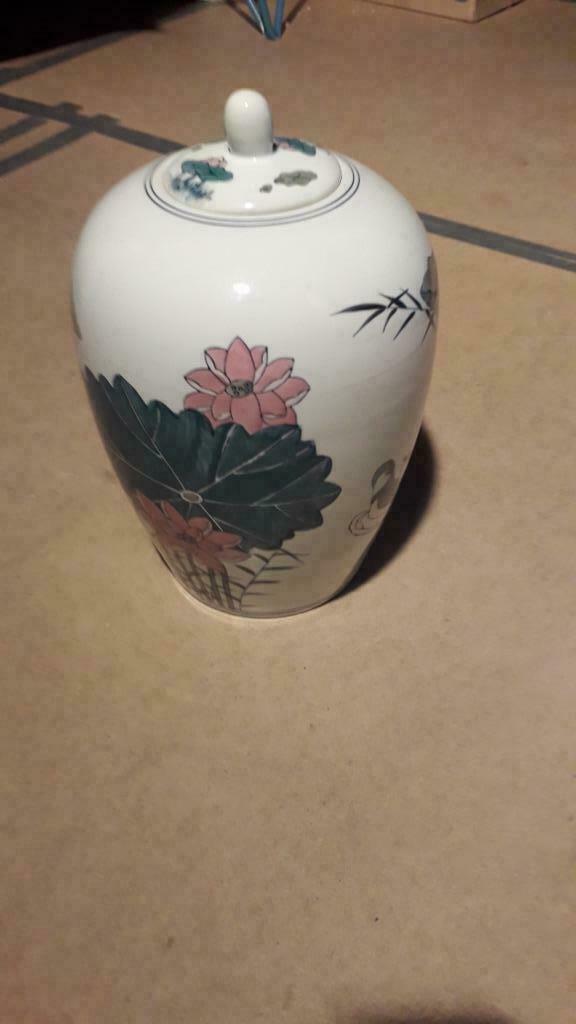 potiche style japonaise... baisse de prix, Maison & Meubles, Enlèvement, Comme neuf