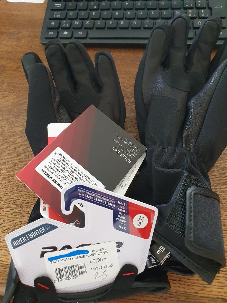 Gants moto hiver taille S et XL neufs, Motos, Enlèvement, Neuf, sans ticket, Hommes, Gants