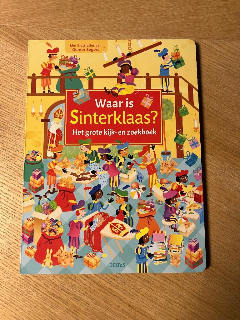 Zoekboek Waar is Sinterklaas, Enlèvement ou Envoi, Neuf, Deltas, 3 à 4 ans