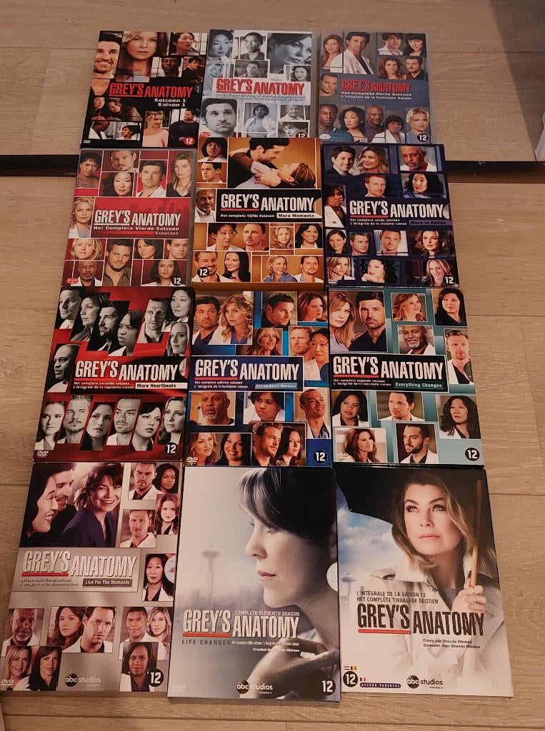 Grey´s Anatomy seizoen 1 tem 12, Cd's en Dvd's, Ophalen of Verzenden, Zo goed als nieuw