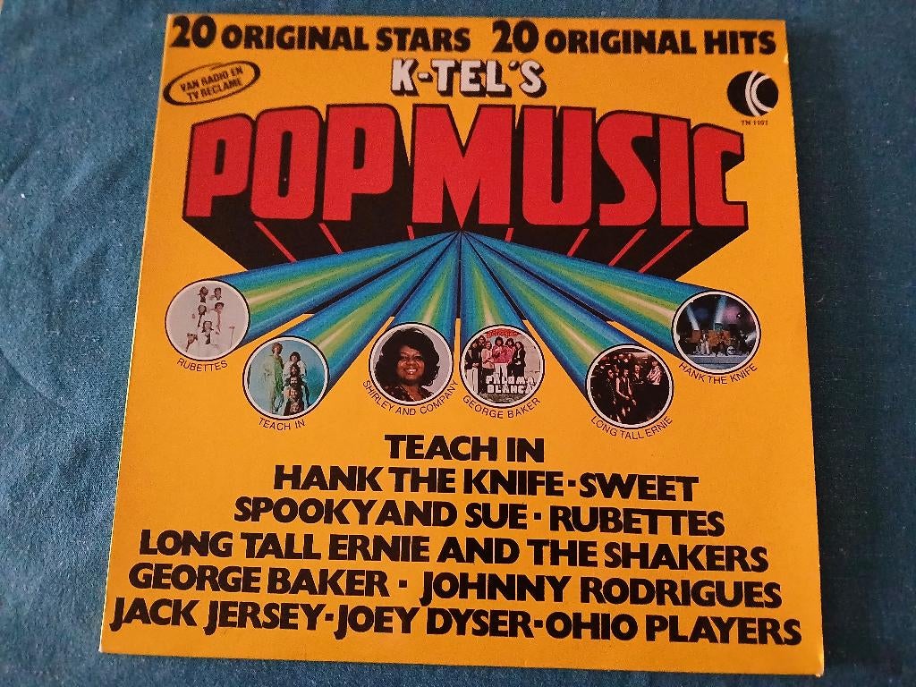 VINYL LP - K-TEL'S POP MUSIC, Ophalen of Verzenden, Gebruikt, 12 inch