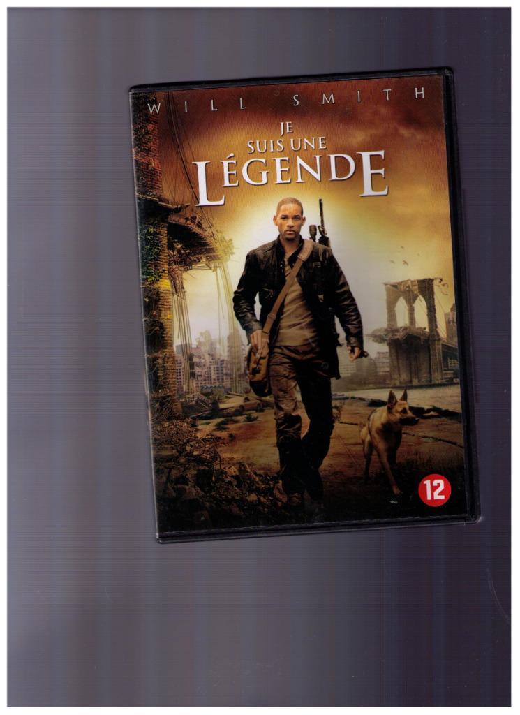 DVD Je suis une légende   - Will Smith, CD & DVD, DVD | Action, Utilisé, Action, À partir de 12 ans, Enlèvement ou Envoi