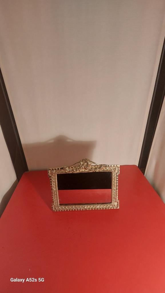Un magnifique cadre photo, miroir., Enlèvement ou Envoi, Rectangulaire, Moins de 50 cm, Moins de 100 cm