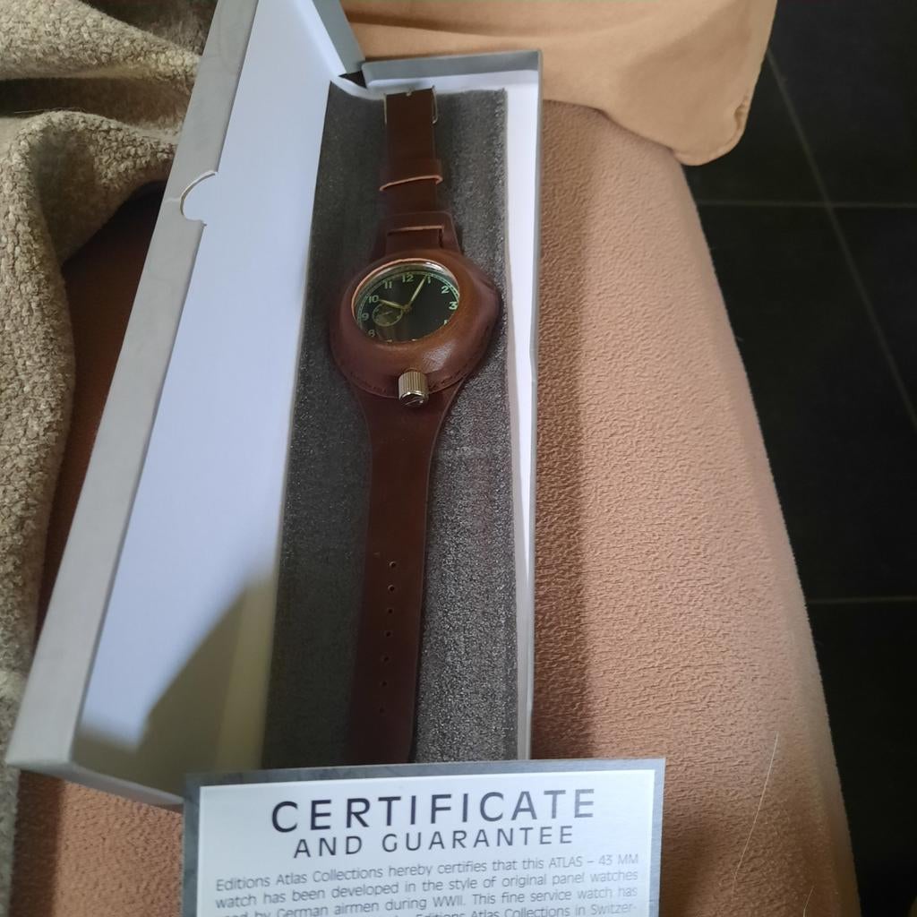 Herenuurwerk ( Pilot watch ) . Nooit gebruikt ., Ophalen of Verzenden, Nieuw